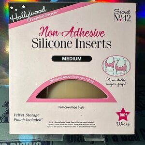 Hollywood Fashion Secrets Silicone Inserts - Nude